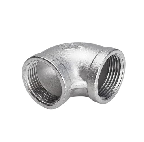 Codo de acero inoxidable 304 de alta durabilidad con rosca interna G1 4