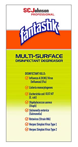 Image of SC Johnson Professional Fantastik Disinfectant Multi-Surface Cleaner Spray Bottle 8, Ounce (Pack of 8), Fresh, 32 Fl Oz
