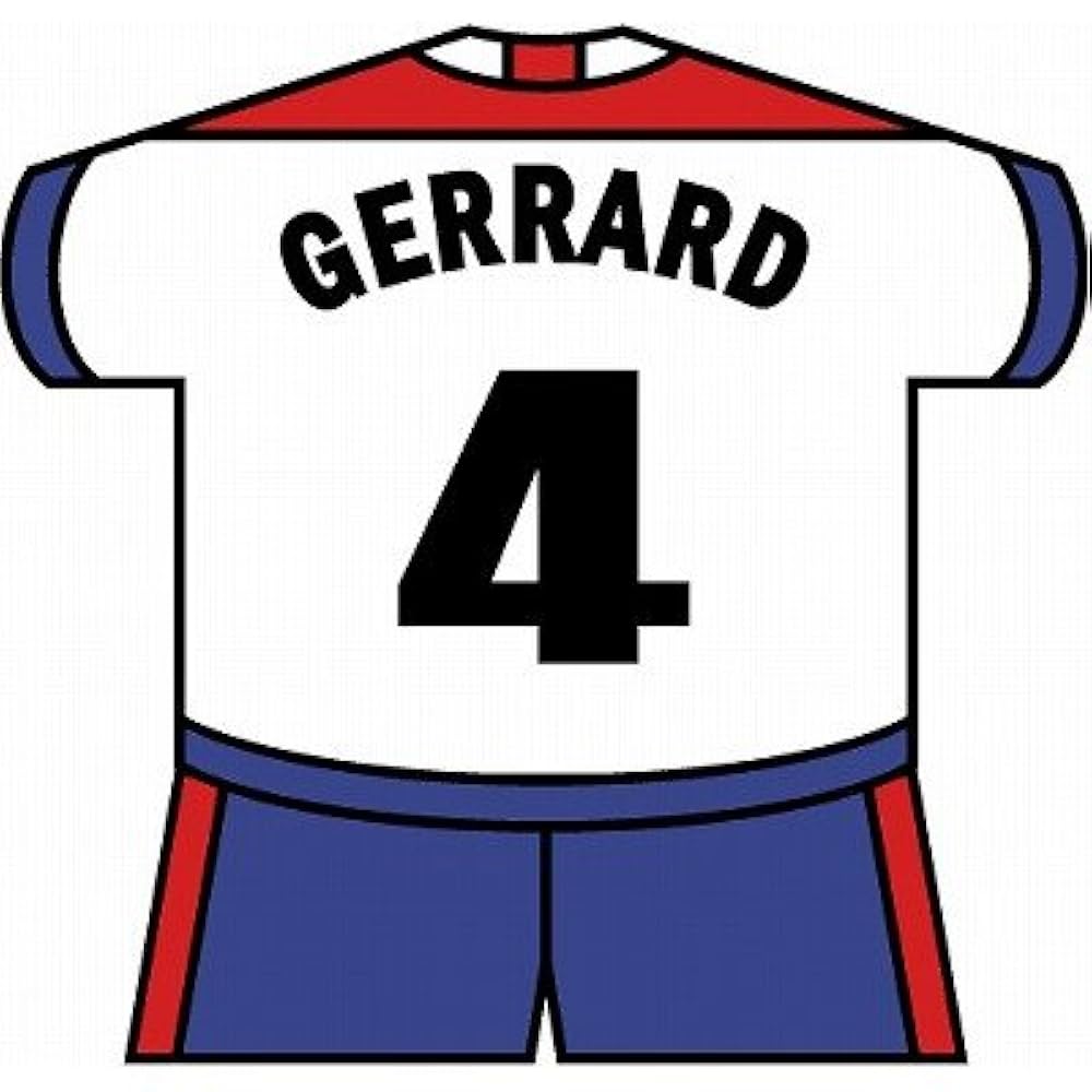 ジェラード イングランド代表ユニフォーム Amazon | st131