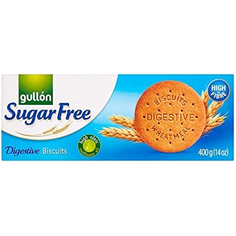 Gullon Sugar Free Digestive Cookie 400g (Pack of 4) Cover