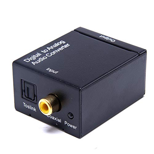 Kit Conversor Óptico Coaxial Digital + Cabo Óptico Smart Tv