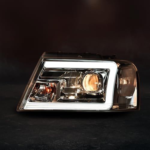 image for PIT66 LED DRL Headlights, Compatible with 2004-2008 Ford F150/ 06-08 L