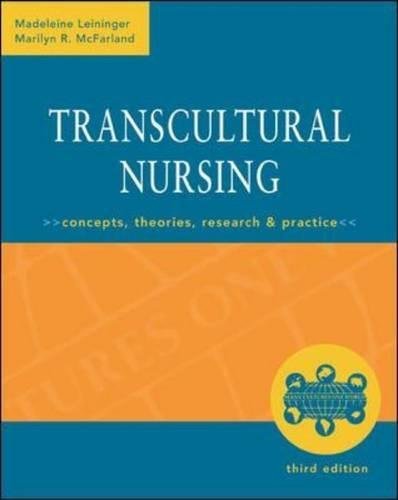 Transcultural Nursing: Concepts, Theories, Research & Practice, Third Edition