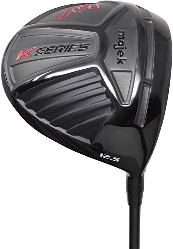 Senior Women's Majek K-Series High Launch 460Cc 12.5° Driver And 3 5 Fairway Wood Set Golf Clubs, Right Handed Premium Ultra Forgiving Senior Ladies Flex Graphite Shaft, Premium Tour Velvet Grip #TOP1
