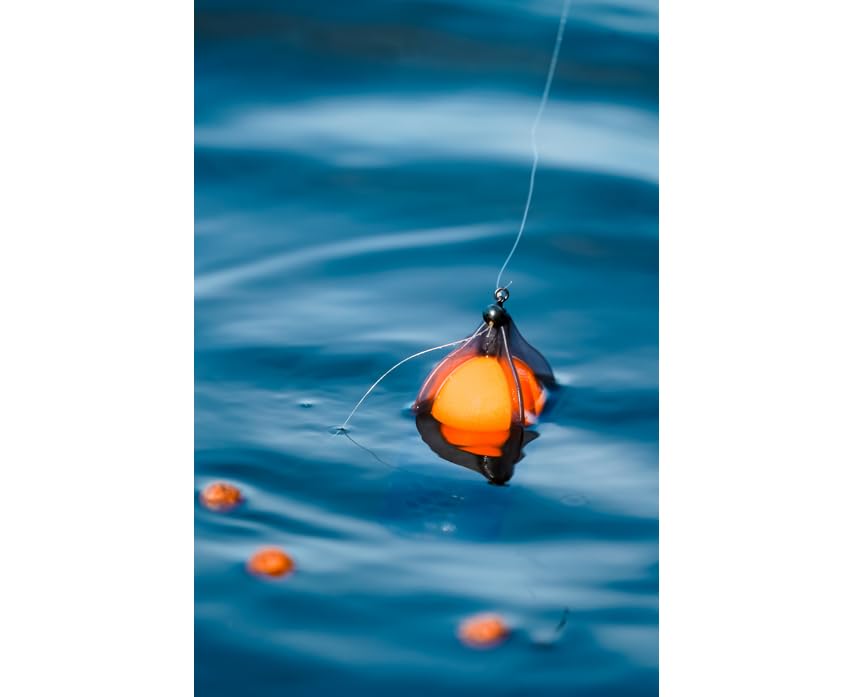 Korum Surface Feeder Float | Karpfenoberflächen Angeln | Köder mit Brot und schwimmenden Ködern | Langwurf | Automatische Köderfreigabe | Code K0320112
