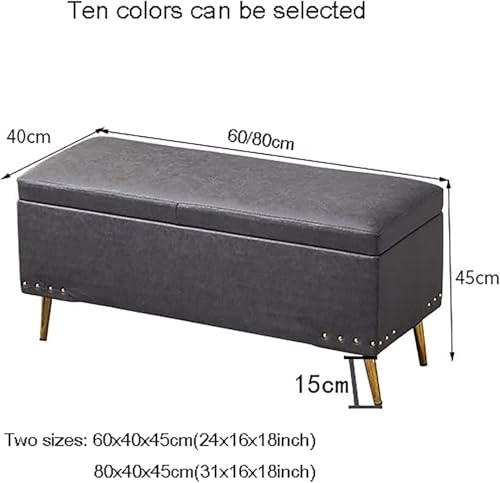 Banc multifonction gris clair pour optimiser les petits espaces - 3