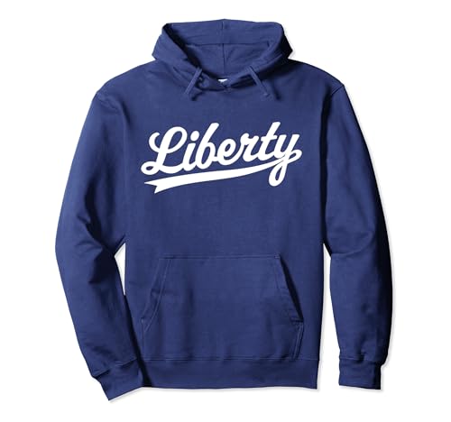 Liberty University Flames Script Pullover Hoodie