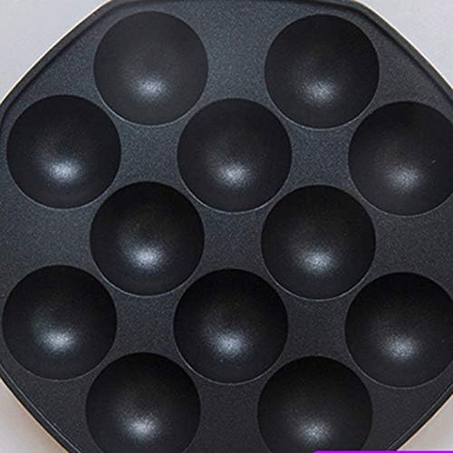 12-Cavity Aluminum Alloy Pot, Fish Pot, Takoyaki Pot, Baking Pan, Household Cooking Tools