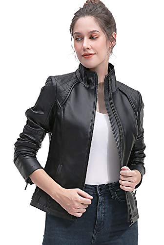BGSD Women Kate Lambskin Leather Jacket (Also available in Plus Size & Petite)3