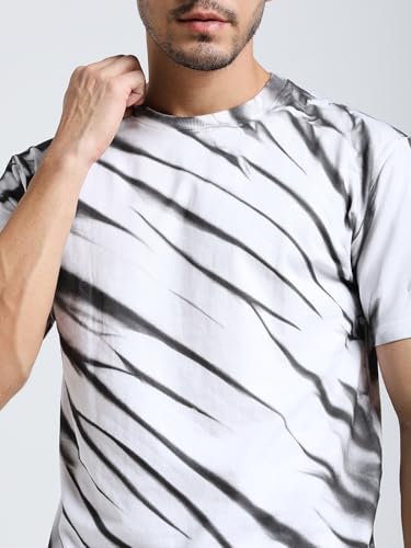 Image of Vogaan Men's Cotton Short Sleeve Tracksuit Summer T Shirt & Shorts Set with 2 Pockets || Casual Co-ord Sets