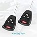 Guteauto Car Key Fob Keyless Entry Remote 315Mhz OHT692713A for Jeep Wrangler 2009-2018, Compass 2010-2017, Patriot 2010-2017