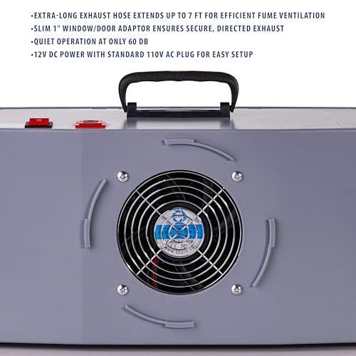 Image of Master Airbrush Portable Airbrush Spray Booth with Exhaust Fan, LED Light