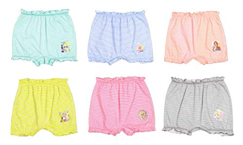 Image of Red Rose Girls Cotton Bloomer Panties Pack of 6 D NO 231