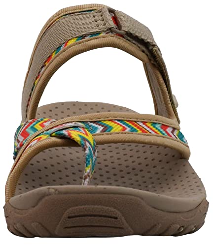 Skechers Women's Reggae-Zig Swag Dark Natural