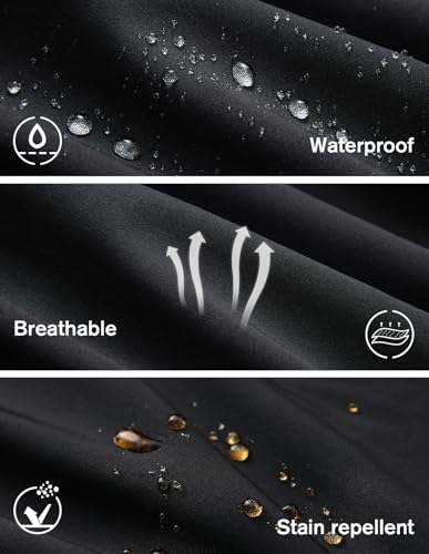 fit space Men's Lightweight Vest Softshell Sleeveless Windproof Jacket with Zipper Pcoket Cycling Travel Hiking Running Golf4