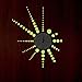 Glow in The Dark Wall Stickers, BaaSid 407 Pcs Removable Glow in Dark Dots Wall Decals Stickers Room Decor Kit, Adhesive Dots Luminous Ceiling Decals for Kids Bedroom Halloween Home Decoration