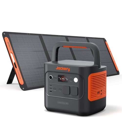 Jackery 2000 v2 Tragbare Powerstation mit 200W Solarpanel, 2042Wh...