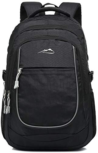 Backpack Bookbag for School Student College Business Travel Fit Laptop 15.6 Inch(Black) Backpack Bookbag for School Student College Business Travel Fit Laptop 15.6 Inch(Black)