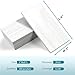 Vamos Tile 100-Piece Glossy Dolomite White Peel and Stick Backsplash Tile,3''x6'' PVC Subway Tile with White Grout, Stick on Backsplash for Kitchen/Bathroom/Fireplace