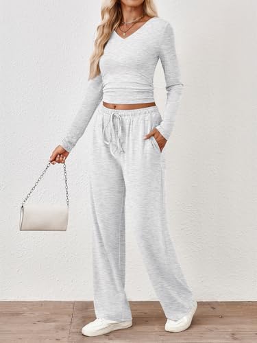 Trendy Queen 2 Piece Lounge Sets for Women Fall Outfits 2025 Fashion Two Piece Sweatsuits Business Casual Outfits Clothes - Image 4