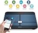 BMI Bluetooth Body Fat Scale - with App for iOS and Android Wireless Digital Bathroom Scale – Measures Body Weight, Body Water, Muscle Ratio, Body Fat, BMI, Bone Mass BMR & Visceral Fat - by Tiabo