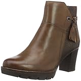 Rutschfeste Sohle Jana Damen 25304 Kurzschaft Stiefel, Braun (Cognac 305), 39 EU