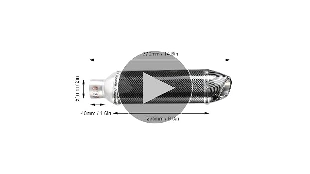 Muffler Exhaust Motorcycle Exhaust Middle Pipe For Kawasaki