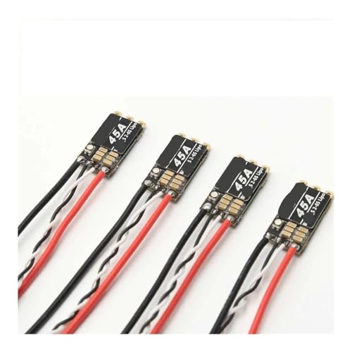L 35A/45A BS ESC �u���V���X�d�q�X�s�[�h�R���g���[���[ 2-6S D125 300 600 �g���o�[�X�h���[���ɓK��(4PCS 45A ESC)