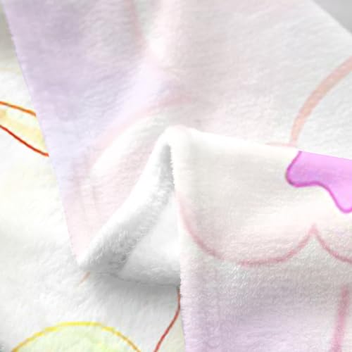 Couverture licorne enfants microfibre douce contre le froid - 5