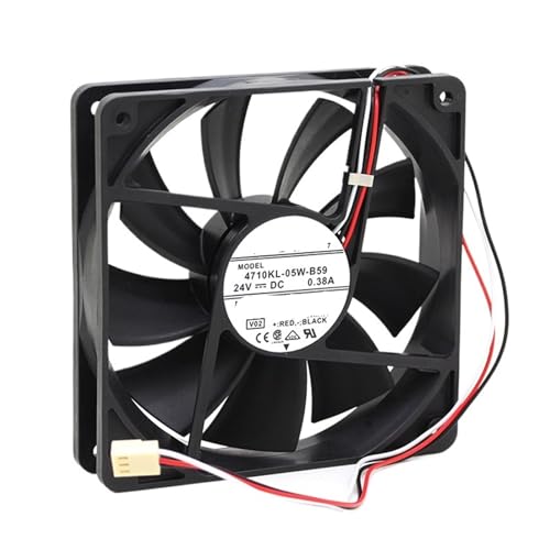 Ventilateur 12025 24V 0,38a à haut flux d'air pour armoire électrique 12cm