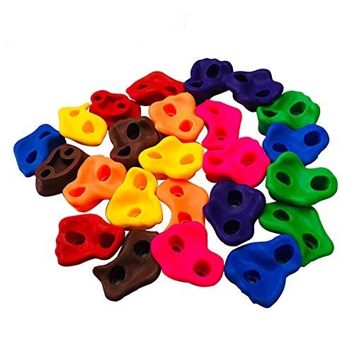 Dengofng Juego de 10 piedras de pared para niños pequeños Swingset de...