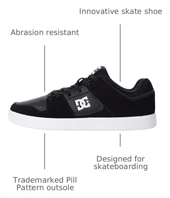 Image of DC Shoes Pure-Shoes for Men, Skateboard Shoes Men