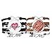 Produktbild Bestchong Armband mit Steak-Rolle, Fleisch, Lebensmittel, Textur, Lederseil, Forever Love, Doppel-Set