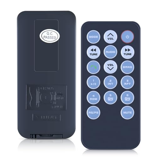 Télécommande de rechange pour récepteur multimédia de voiture double AMFM 1DIN