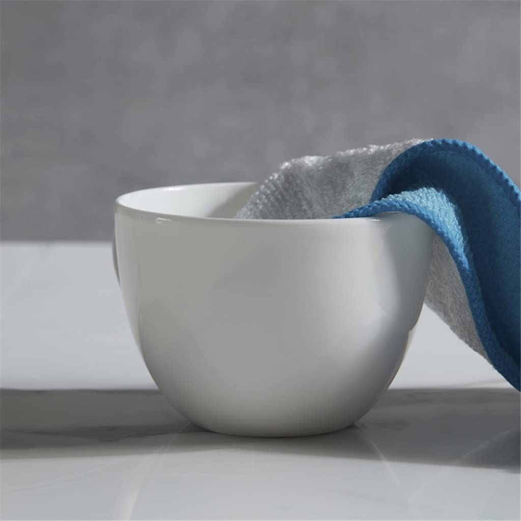 10 Uds. Paño de Cocina de Microfibra Antiadherente de Fibra, paño para Platos de Cocina, Trapos de Limpieza de Agua Que absorben de Doble Cara (10 Uds. De 21x15CM)