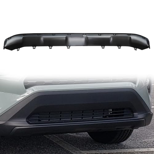 KONKENIE Front Lower Bumper Guard for Toyota Rav4 2019 2020 2021 Black Front Lower Bumper Board Guard Plastic Front Lower Valance Replaces 52711-0R080 527110R080
