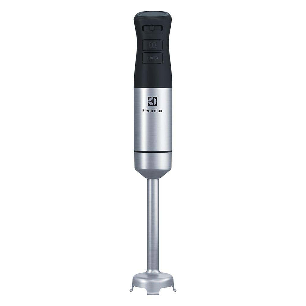 Electrolux E5HB2-8SS Create 5 blender ręczny ze stali nierdzewnej i akcesoriami, 1000 W, funkcja turbo i technologia TruFlow