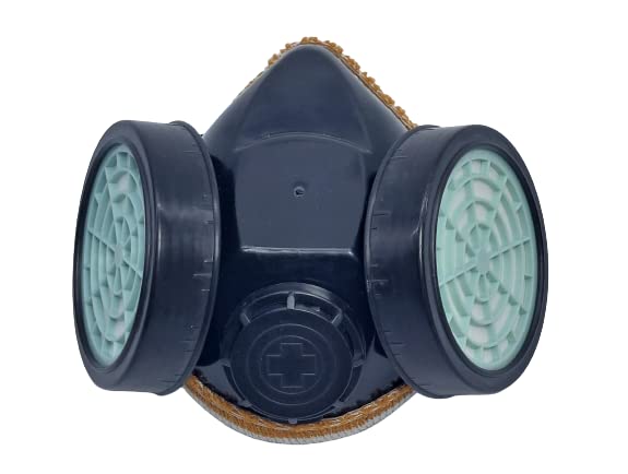 Q8 TWINKLE Anti-fog Industrial Anti Dust Mask/ Single Filter Cartridge Respirator Mask Decorative Mask (Multicolor, Pack of 1)