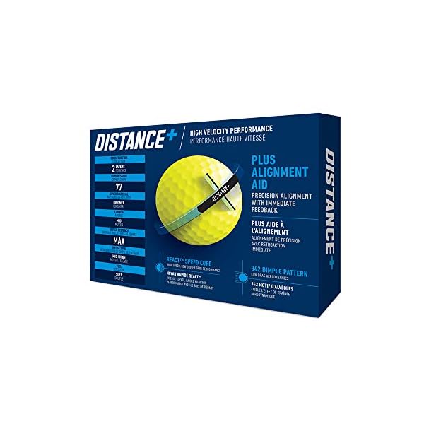 2021-TaylorMade-Yellow-Distance-Golf-Balls
