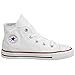 Converse Kids' Chuck Taylor All Star Canvas High Top Sneaker, Optical White, 4 M US Toddler
