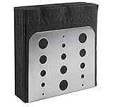 🍽 DATEN: Der Serviettenständer hat eine Größe von 4,5 x 15 cm. Seine Höhe liegt bei 12,5 cm. Das Gesamtgewicht beträgt 0,31 kg.