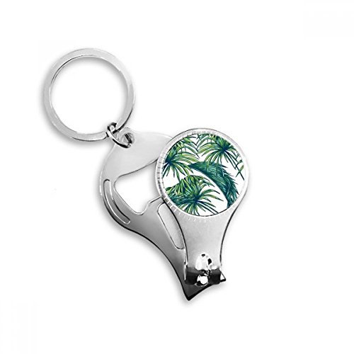 Ouvre-bouteille et coupe-ongles de poche pour pique-nique et voyage motif nature