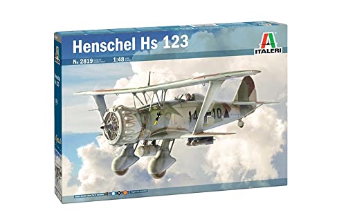 Maquette de construction Henschel HS 123 Italeri 2819S pour loisirs créatifs