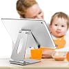 Soporte de Visualización PRO Compatible con Motorola K1 Soporte de Escritorio Ajustable, Portátil, Resistente hasta Pantallas de 13" y 20 libras [Gris] 6