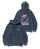 フーデッドスウェットシャツ XLARGE COMIC TWO HOODED SWEATSHIRT 101254012031 NAVY S