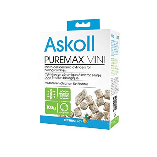 Askoll AC350006 Pure Max Mini Cannolicchi 80 g en Sachet Transparent