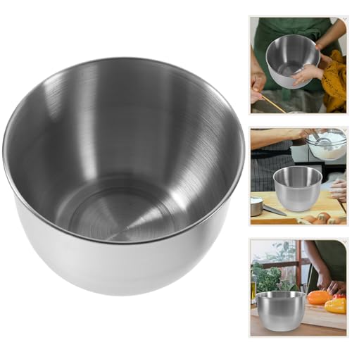 Tazón de acero inoxidable 19 cm diámetro para mezclar miniatura 6