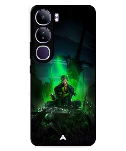 Image of Premium Anime 1 Case for Vivo Y300 (Glossy Finish) Soft-Touch Metal TPU Back Cover, Shockproof, Designer, Aesthetic Mobile Phone Case