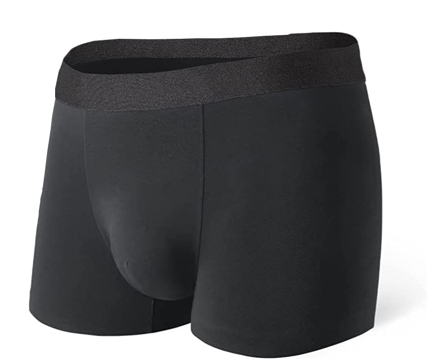 Image of dockstreet Ultra Soft, 100% Cotton Smooth Boxer Brief Comfortable Stretchable /Soft Fabric Brief Trunk Styled Underwear for Men