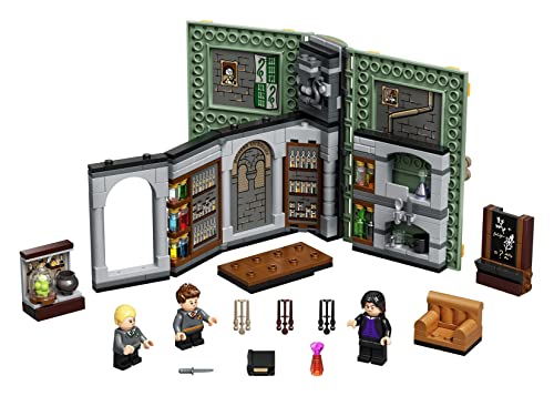76383 Harry Potter Lezione di Pozioni a Hogwarts, Giochi per Bambini e Bambine dagli 8 Anni in su, Mattoncini da Viaggio, Idea Regalo - Lego - Immagine 3